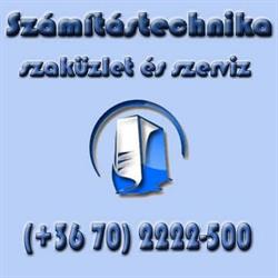 Számítástechnika üzlet és szervíz