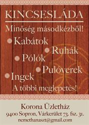 Kincsesláda - Korona Üzletházban