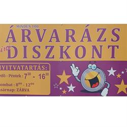 Árvarázs 100 Ft.-os Bolt