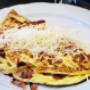 Omlett baconnel.