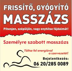 Frissítő Masszázs Érden