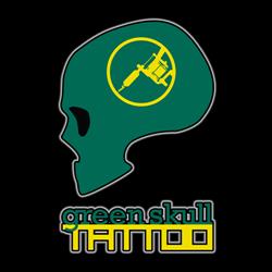 Green Skull Tattoo