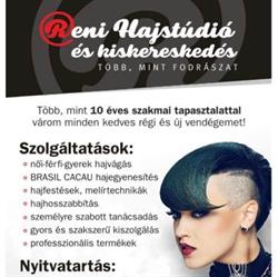 Reni hajstúdió és Kiskereskedés