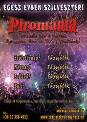 Pirománia tuzijáték áruház