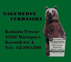 Nagymedve Cukrászda