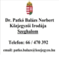 Dr. Patkó Balázs Norbert